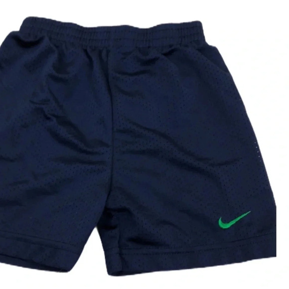 NIKE EUC BOYS TODDLER NAVY BLUE SHORTS BOTTOMS SUMMER ACTIVE SPRING SIZE 3 - Picture 1 of 5